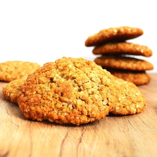 ANZAC Biscuits - Recipe photo by lightscamerabake