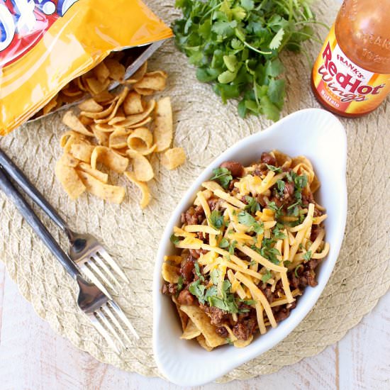 Buffalo Frito Chili Pie - Recipe photo by Whitney Bond