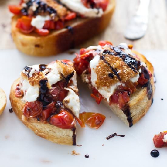 Fried Burrata - Recipe photo by cookingforkeeps