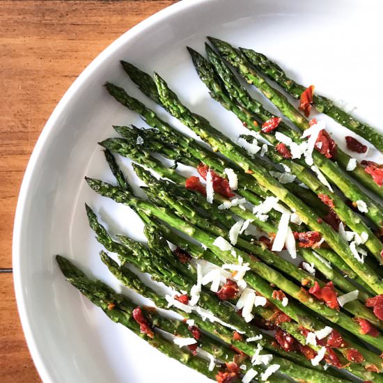 Roasted Asparagus - Recipe photo by thirstyradish