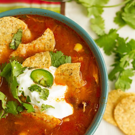 Taco Chicken Soup Party - Recipe photo by ilonaspassion