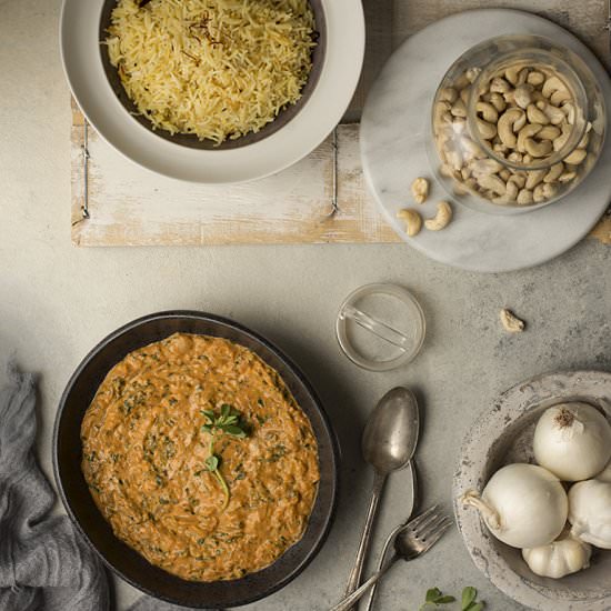 Creamy Mushroom Curry - Recipe photo by turmericnspice