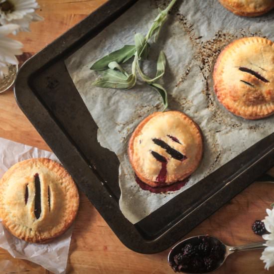 Blackberry & Sage Handpies - Recipe photo by DomesticBatchAsh