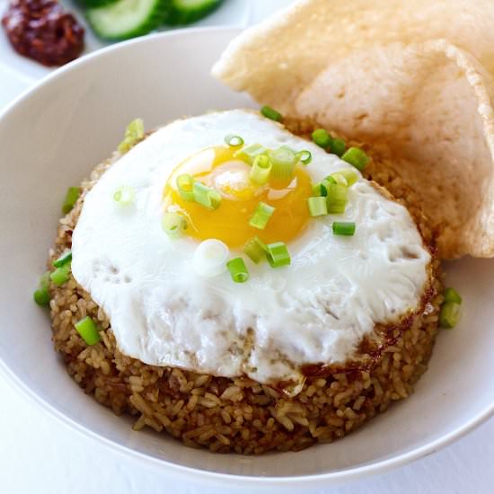 Indonesian Fried Rice (Nasi Goreng) - Recipe photo by Couple Eats Food