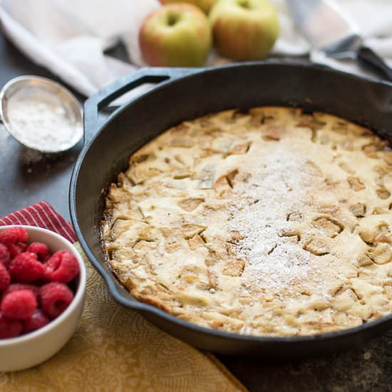Baked Apple Pancake - Recipe photo by nutritiouseats