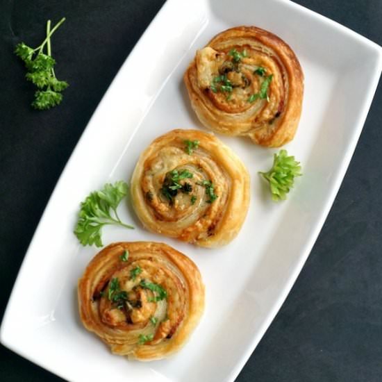 Turkey and Cheese Pinwheels - Recipe photo by mygorgeousrecipes