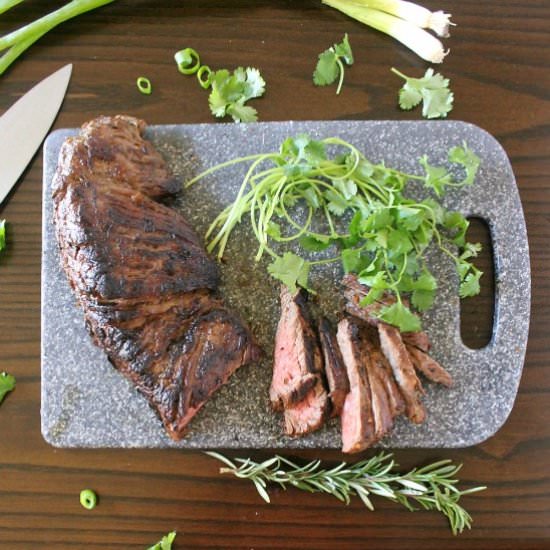 Rosemary Jalapeño Steak - Recipe photo by mama_maggies_kitchen