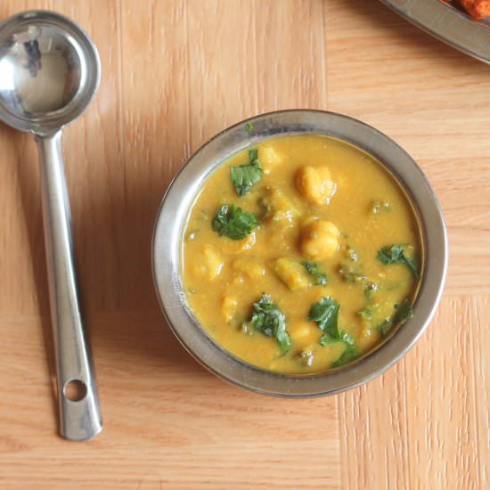 Pavakkai (Bitter Gourd) Pitlai - Recipe photo by Traditionallymodernfood