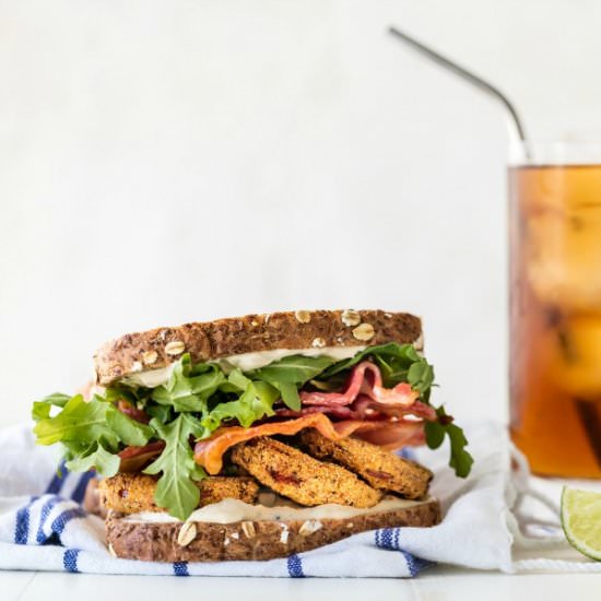 Fried Tomato BLTs - Recipe photo by the cookie rookie