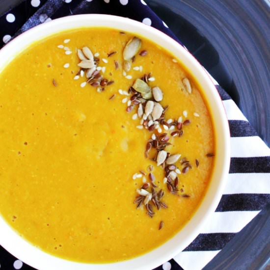 Lentil soup with turmeric - Recipe photo by micky apostu