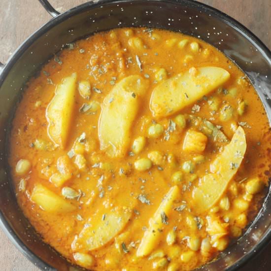 Aloo Lilva Subji - Recipe photo by Shweta_mt