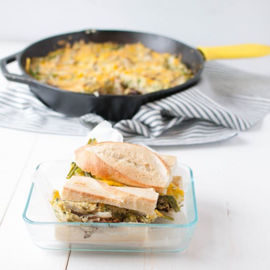 Spring Tortilla de Patata - Recipe photo by Nourish Nutrition Co