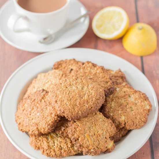 Lemon Oat Cookies - Recipe photo by neilshealthymeals
