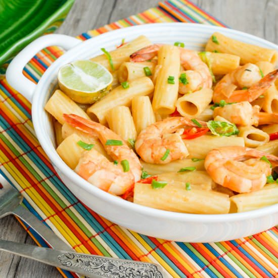 Creamy Tom Yum Goong Penne - Recipe photo by mrspskitchen