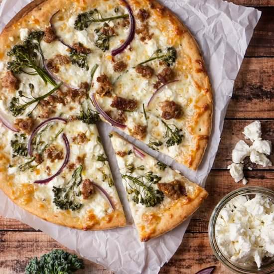 Cauliflower Pizza Crust - Recipe photo by forageddish