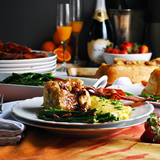 Mother's Day Brunch Menu - Recipe photo by BatterandDough