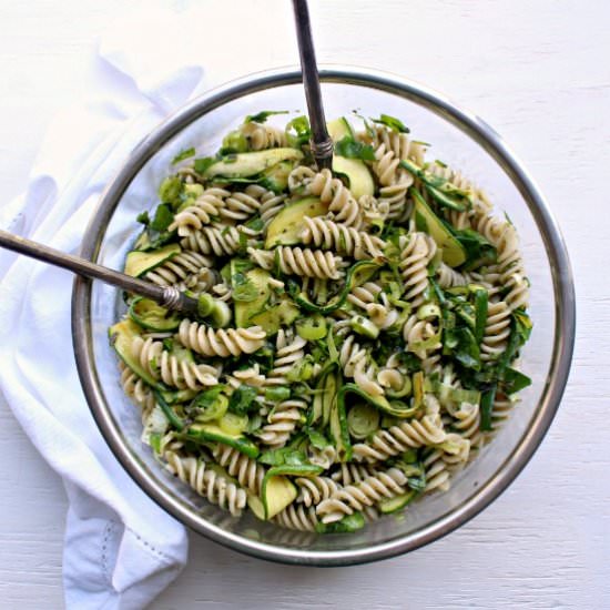 Greek Goddess Pesto Pasta Salad - Recipe photo by berry sweet life