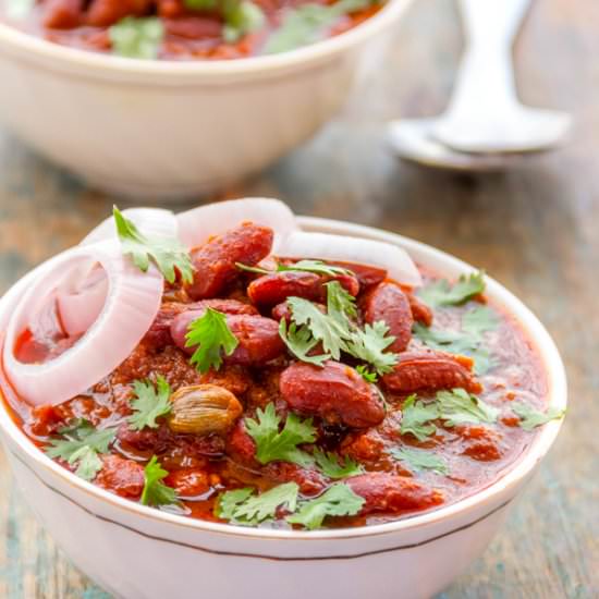 Spicy Red Kidney Beans Curry - Recipe photo by Priyanka DK