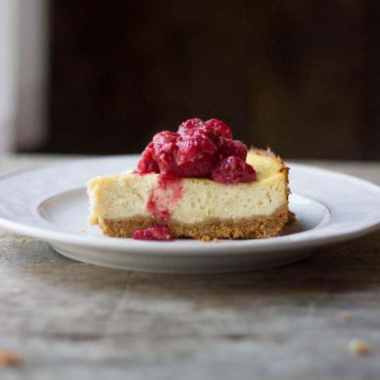 Vanilla Bean Ricotta Cheesecake - Recipe photo by the_gourmet_RD