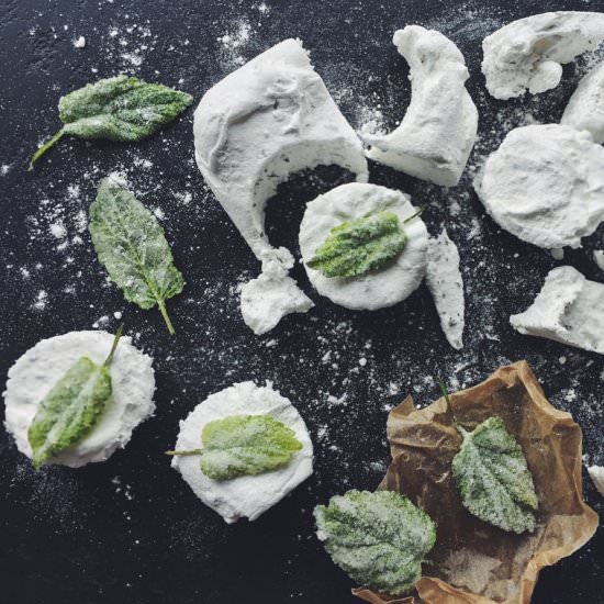 Lemon Balm Marshmallow - Recipe photo by Gluts and Gluttony