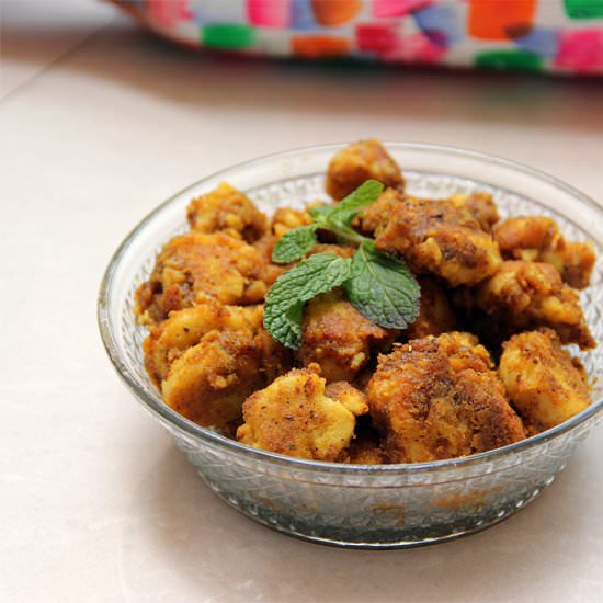 Dry Arbi Roast - Recipe photo by Salonyscookbook