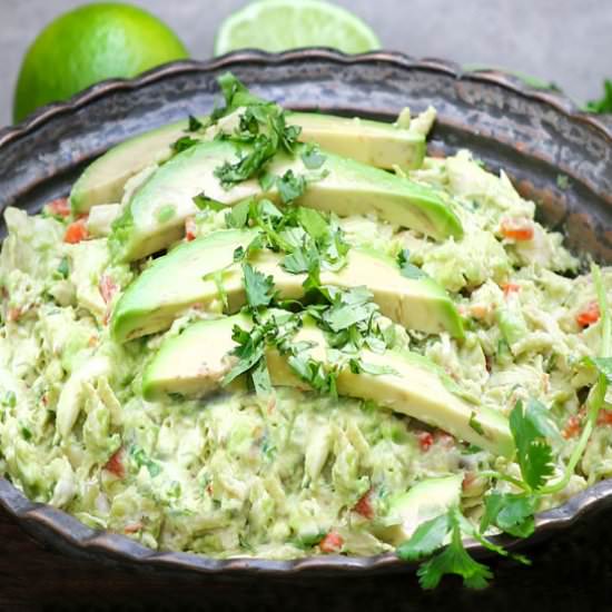 Venezuelan Avocado Chicken Salad - Recipe photo by panning the globe