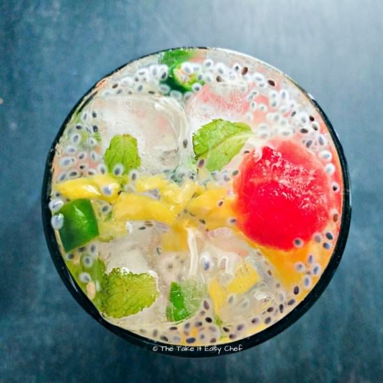 Kulukki Sarbat (Pineapple Limeade) - Recipe photo by TheTakeItEasyChef