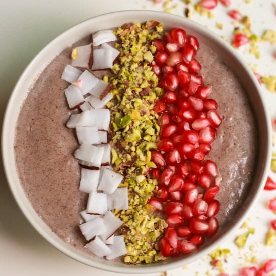 Ragi Coconut Breakfast Bowl - Recipe photo by Beingwholesome