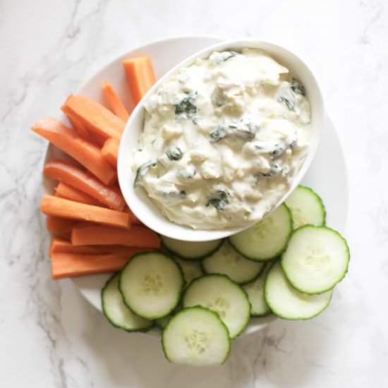 Slow Cooker Spinach Artichoke Dip - Recipe photo by northsouthblonde