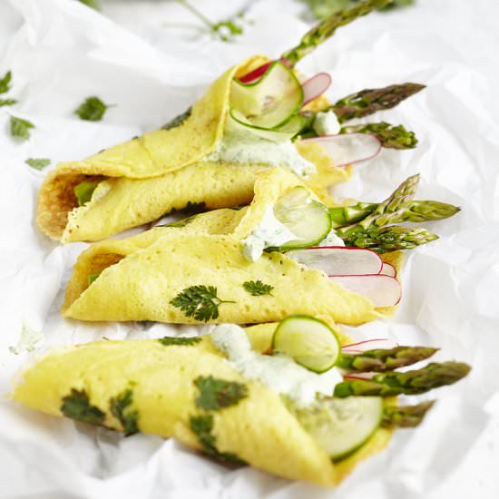 Banh Xeo Wraps - Recipe photo by sabrinasue