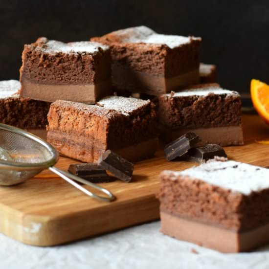 Chocolate Orange Magic Cake - Recipe photo by OnlyCrumbsRemain