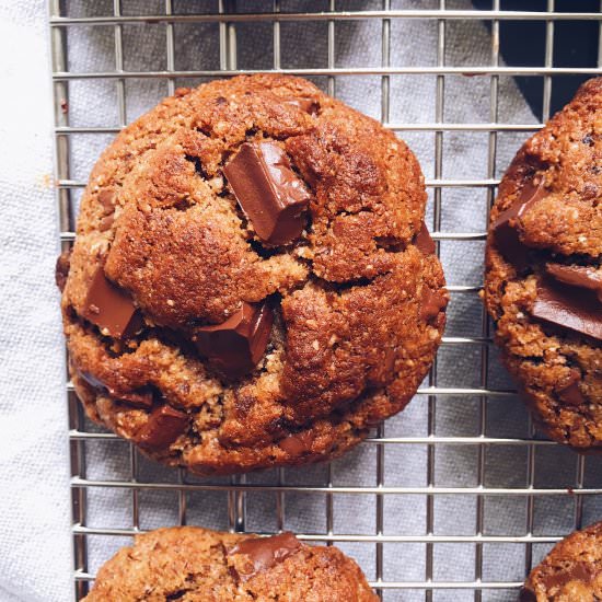 Paleo Chocolate Chip Cookies - Recipe photo by clemfoodie