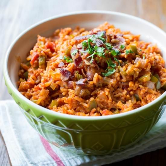 Easy Spanish Rice Recipe - Recipe photo by Savingroomfordessert