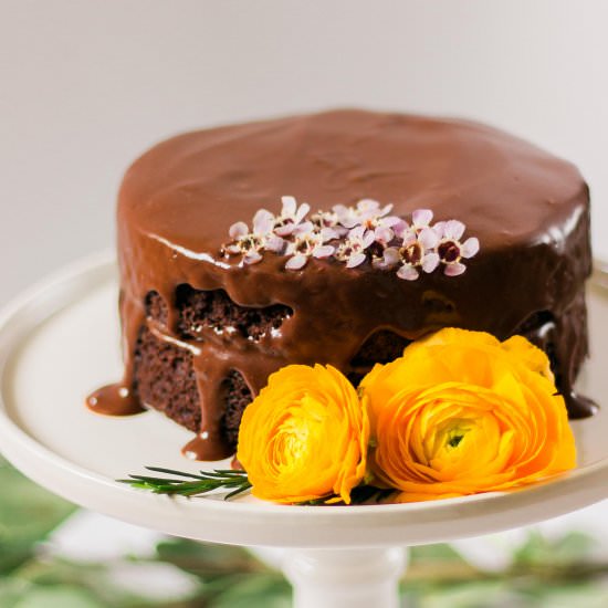 Paleo Chocolate Cake - Recipe photo by herheartandtable