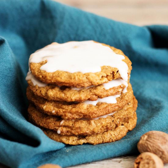 Iced Oatmeal Cookies - Recipe photo by berlyskitchen