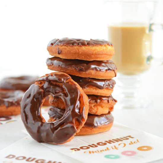Chocolate Old-Fashioned Doughnuts - Recipe photo by TheCakeChica