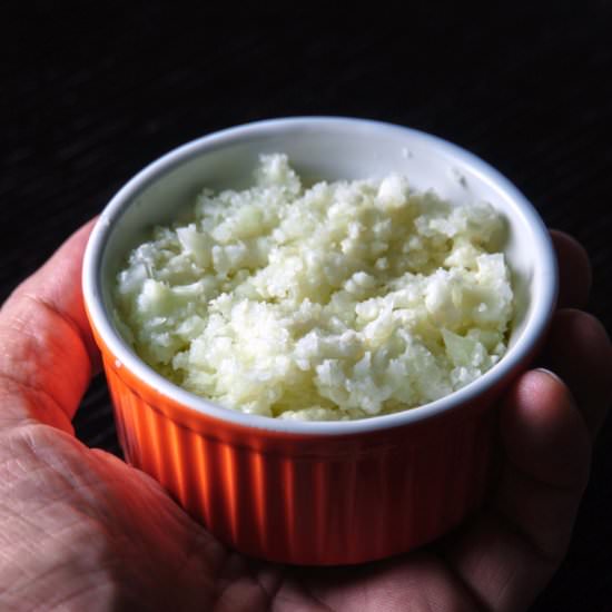 Easy Cauliflower Rice - Recipe photo by PepperPowered