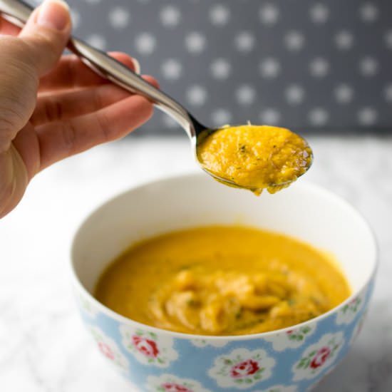 Instant Pot Spicy Roots Soup - Recipe photo by JoJoNookAndCranny