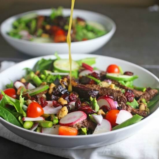 Roasted Beet and Beef Salad - Recipe photo by nicolenared