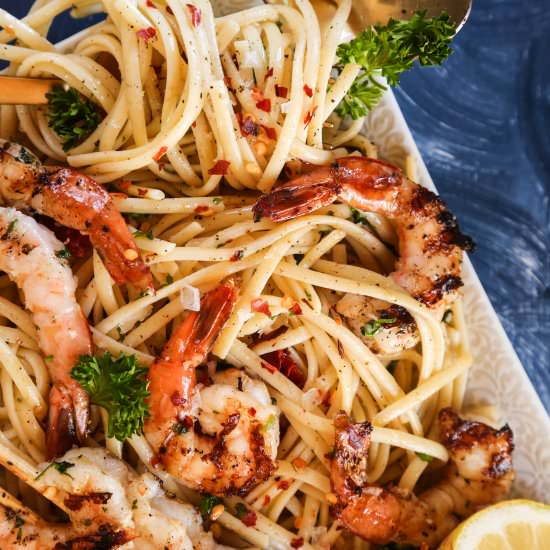 Shrimp Scampi - Recipe photo by ProbablyBaking