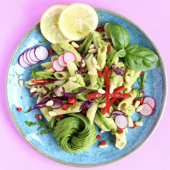 Avocado Pesto Without A Blender - Recipe photo by rhiansrecipes