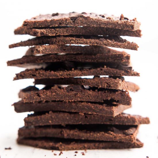 Chocolate Chunk Brownie Thins - Recipe photo by foods for the soul
