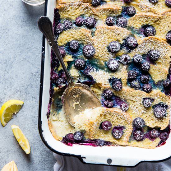 Lemon Muffin Breakfast Casserole - Recipe photo by foodfaithfitness