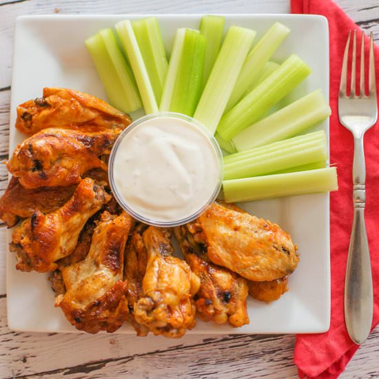 Buffalo Chicken Wings - Recipe photo by livingwellspendingless