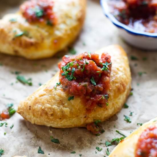 Jalapeno Chicken Empandas - Recipe photo by cookingforkeeps