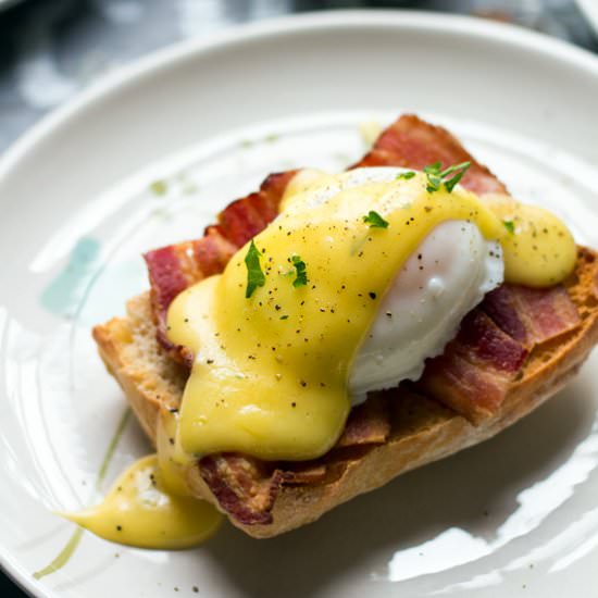 Dill Hollandaise Eggs Benedict - Recipe photo by sugarlovespices