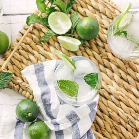 Skinny Girl Mojito - Recipe photo by herheartandtable
