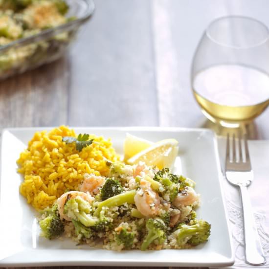 Simple Shrimp & Broccoli Bake - Recipe photo by livingwellspendingless