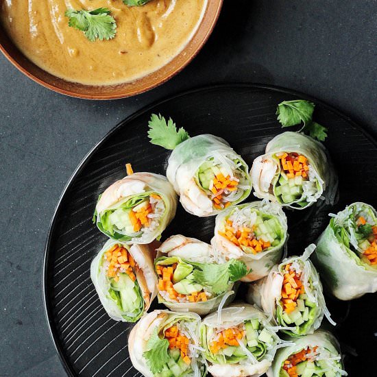 Vietnamese Spring Rolls - Recipe photo by Couple Eats Food
