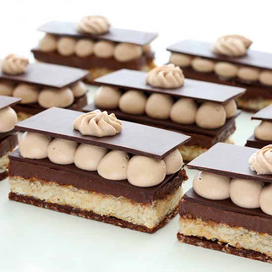 Chocolate Hazelnut Entremet - Recipe photo by The_Cookie_Fairy